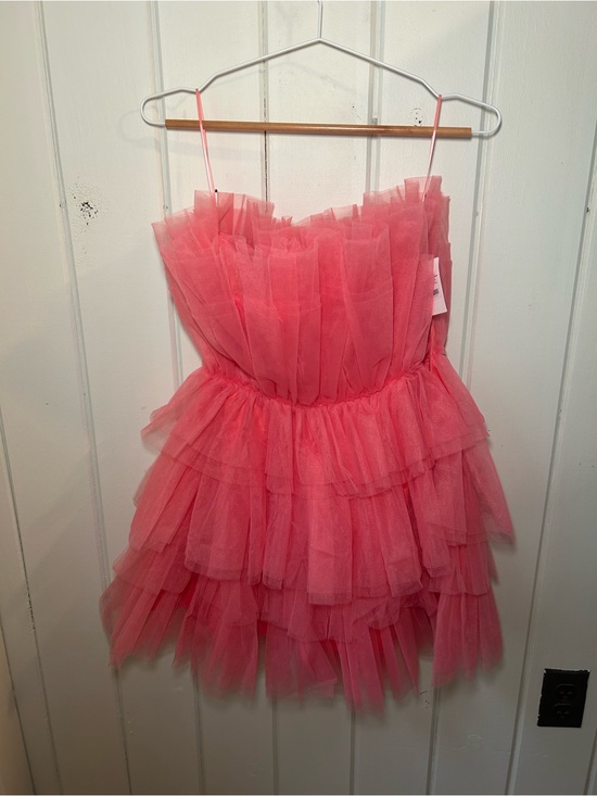 Mabel Dresses & Skirts - NWT Pink Tulle Mini Dress size S